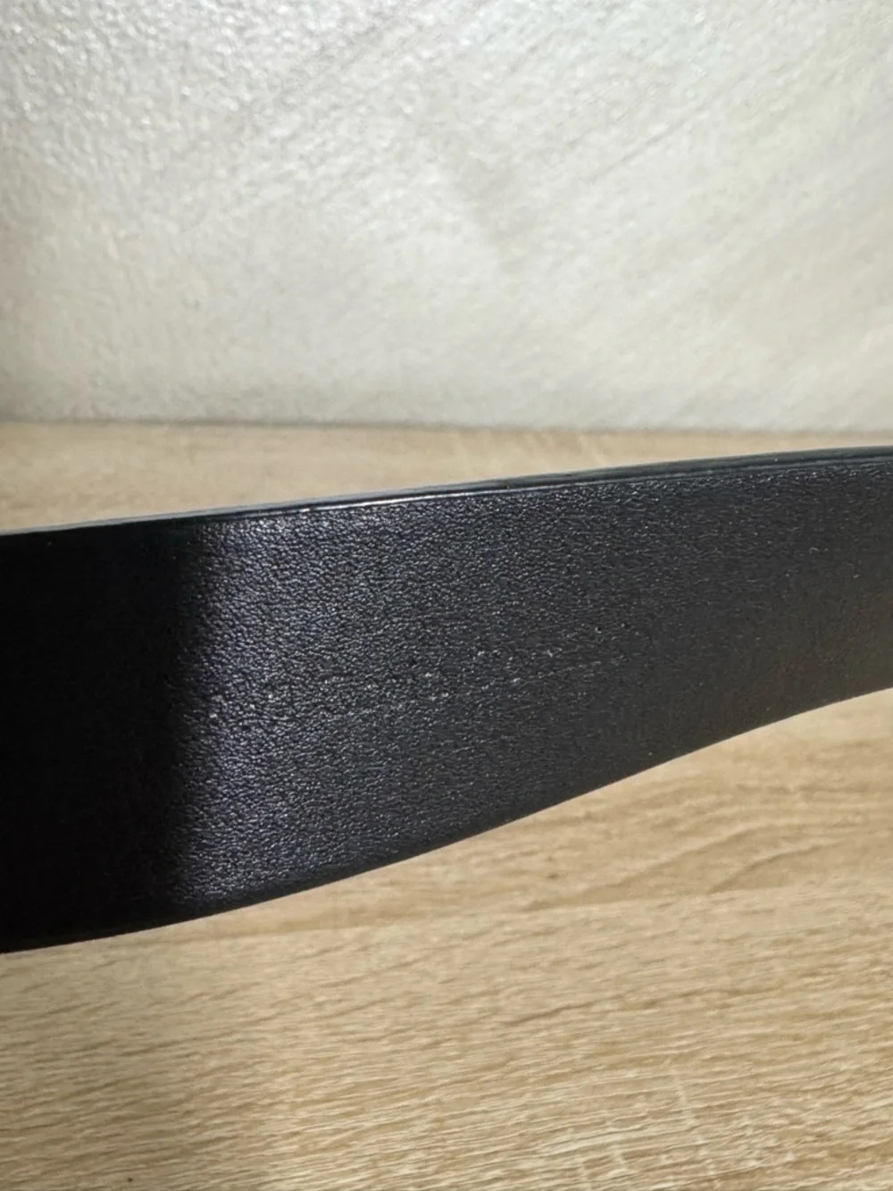 Perry Ellis Portfolio Men's Black Leather Belt Size 36/50/L